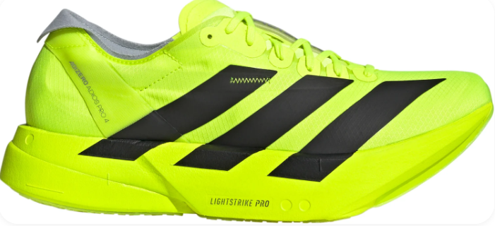 adidas Adizero Adios Pro 4 Men's Distance Racing Shoes – Yellow
