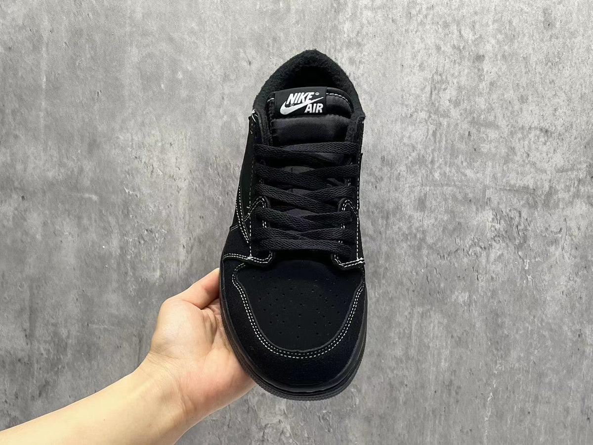 Air Jordan 1 Low x Travis Scott "Black Phantom" Reverse Swoosh