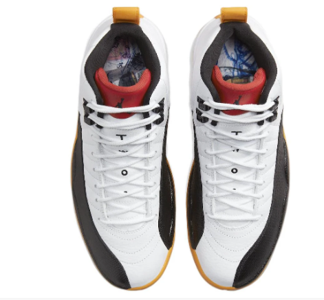Air Jordan Sneakers – White / Black / Taxi / Varsity Red