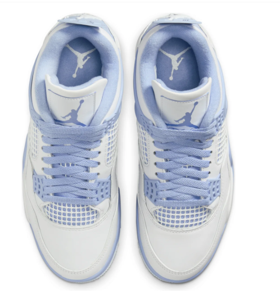 Air Jordan 4 Retro 'Forget Me Not' (Aluminum) Women's Sneakers