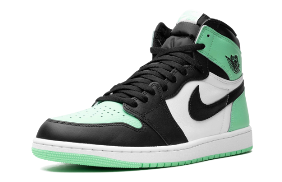 Air Jordan 1 High OG 'Green Glow' – White / Black / Green Glow