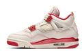 Air Jordan 4 Retro Women's Sneakers – Metallic Silver Accents