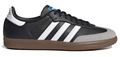 adidas Samba Vegan Sneakers – Black / White / Brown | H01878