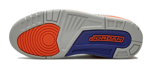 Air Jordan 3 Retro 'Knicks' – White / Blue / Orange