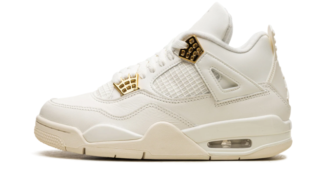 Air Jordan 4 WMNS 'Sail' – Sail / Off-White