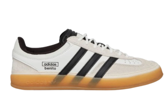 adidas Originals x Bad Bunny Gazelle Indoor 'Benito' – White / Black / Gum