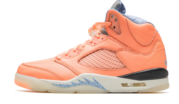 DJ Khaled x Air Jordan 5 'Crimson Bliss' – Coral / Blue / Silver