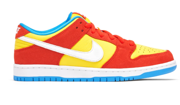 Nike SB Dunk Low Pro 'Bart Simpson' Sneakers