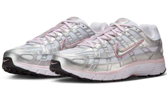 Nike P-6000 Women's Sneakers – White / Elemental Pink