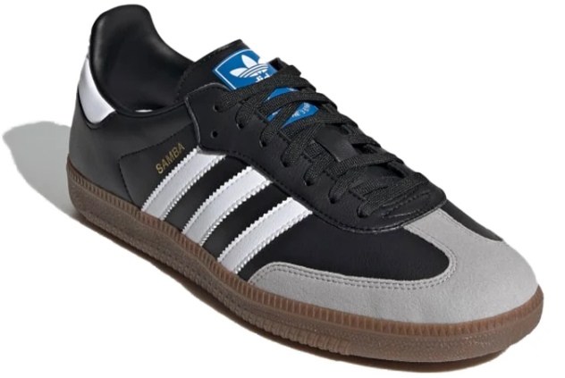 adidas Samba Vegan Sneakers – Black / White / Brown | H01878