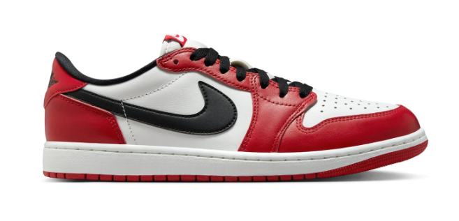 Air Jordan 1 Retro Low OG 'Banned' – Black / Varsity Red