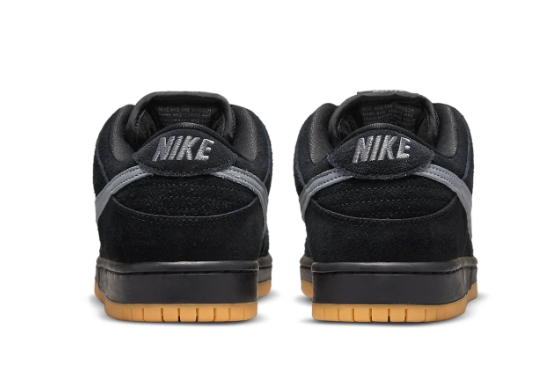 Nike SB Dunk Low Pro 'Fog' Sneakers – Black / Cool Grey / Gum