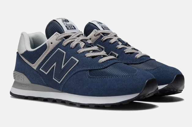 New Balance 574 Men's Sneakers – Navy / Grey