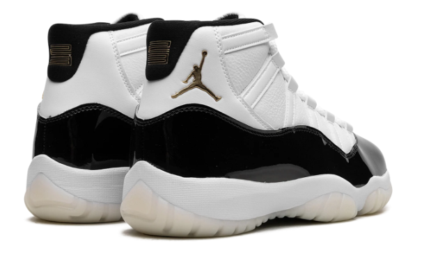 Air Jordan 11 Retro 'Gratitude' (2023) – White / Black / Metallic Gold