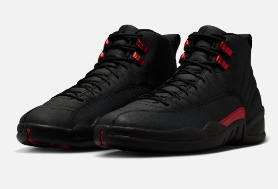 Air Jordan 12 Men's Sneakers – Black / Red