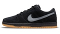 Nike SB Dunk Low Pro 'Fog' Sneakers – Black / Cool Grey / Gum