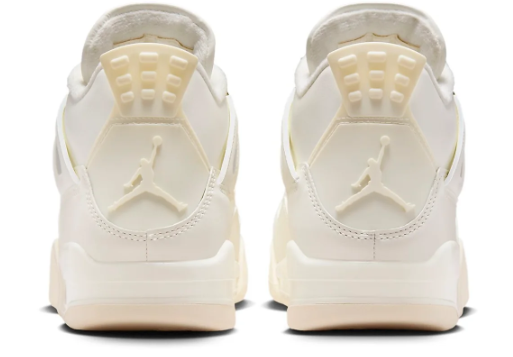 Air Jordan 4 Retro 'Metallic Gold' Sneakers – Sail / Light Bone
