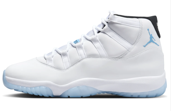 Air Jordan 11 Retro 'Legend Blue' (Columbia) (2024) – White / Legend Blue / Black