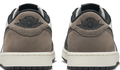Air Jordan 1 Low 'Mocha' Sneakers – White / Black / Brown