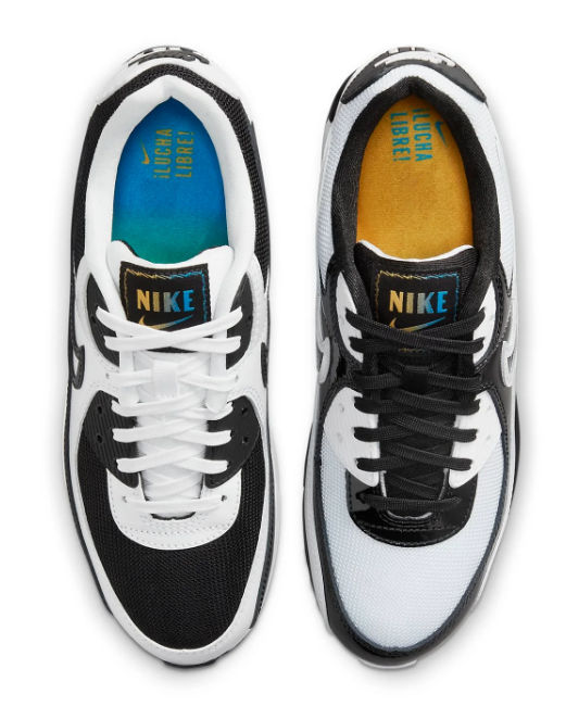 Nike Air Max 90 “Lucha Libre” – Black / White