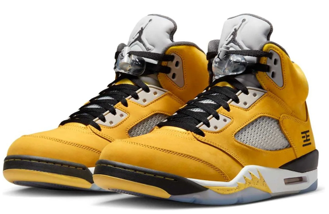 Air Jordan 5 Tokyo-Inspired – Yellow / Multi-Color
