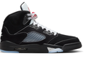 Air Jordan 5 'Black Metallic Reimagined' (2025) – Black / White / Silver