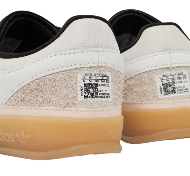 adidas Originals x Bad Bunny Gazelle Indoor 'Benito' – White / Black / Gum