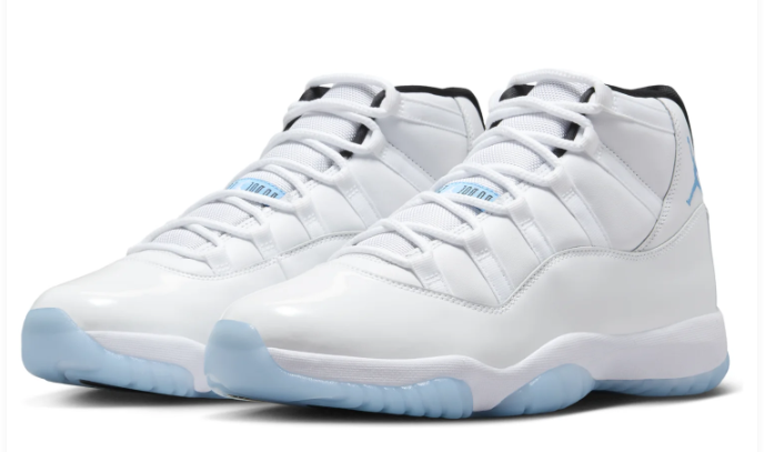 Air Jordan 11 Retro 'Legend Blue' (Columbia) (2024) – White / Legend Blue / Black