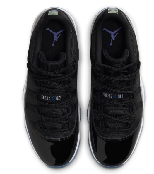 Air Jordan 11 Retro Low 'Space Jam' Men's – Black / Varsity Royal / White