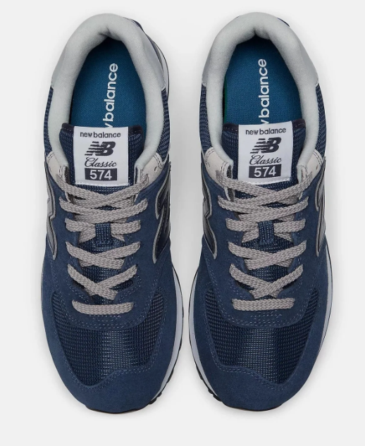 New Balance 574 Men's Sneakers – Navy / Grey