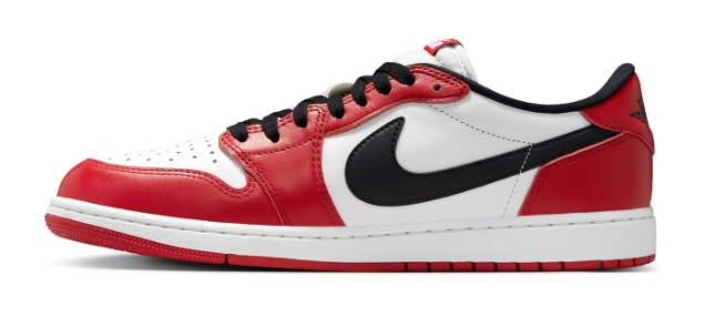 Air Jordan 1 Retro Low OG 'Banned' – Black / Varsity Red