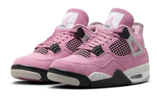 Air Jordan 4 Retro 'Orchid' Women's Sneakers – Orchid / Cement Grey