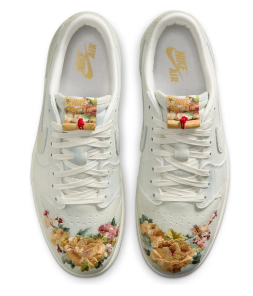 Air Jordan 1 Retro Low OG 'Chinese New Year' 2026 – Football Grey / Sail