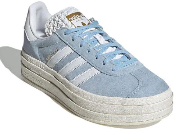 adidas Gazelle Bold Women's Platform Sneakers – Clear Sky