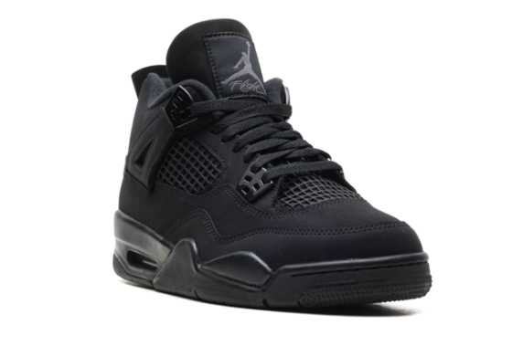 Air Jordan 4 Retro GS 'Black Cat' (2025) – Black