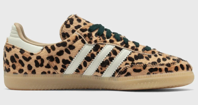 adidas Samba OG Women's – Magic Beige / Ivory Leopard Print