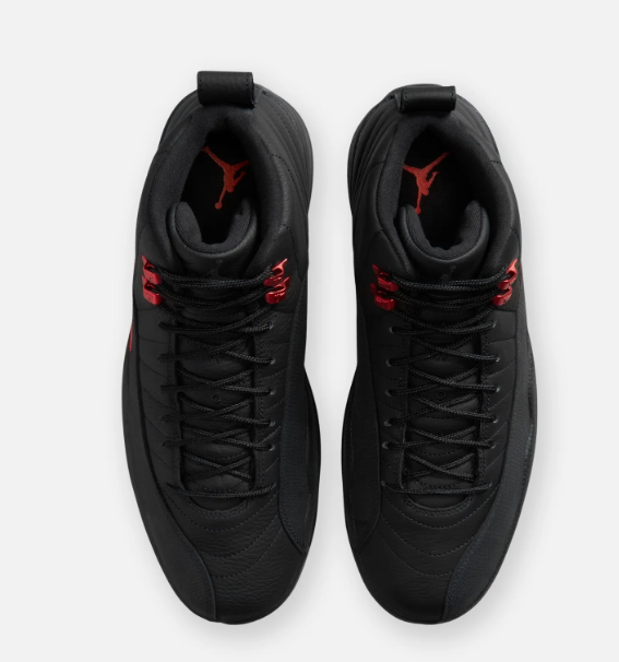 Air Jordan 12 Men's Sneakers – Black / Red