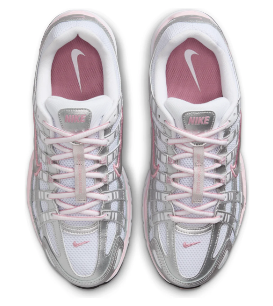 Nike P-6000 Women's Sneakers – White / Elemental Pink