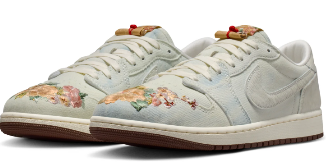 Air Jordan 1 Retro Low OG 'Chinese New Year' 2026 – Football Grey / Sail
