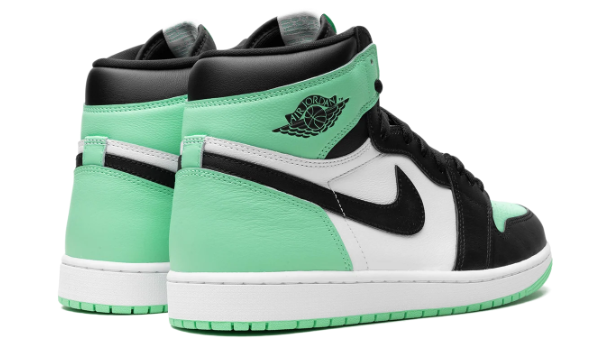 Air Jordan 1 High OG 'Green Glow' – White / Black / Green Glow