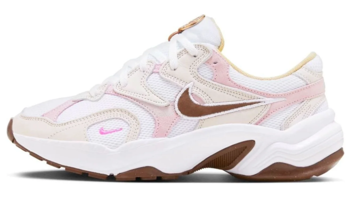 Nike AL8 Women's Sneakers – White / Pink / Brown