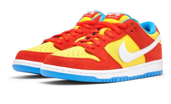 Nike SB Dunk Low Pro 'Bart Simpson' Sneakers