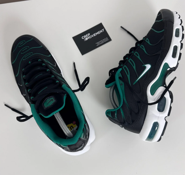 Nike Air Max Plus TN “Black Malachite” (2023) – Black / Green / White