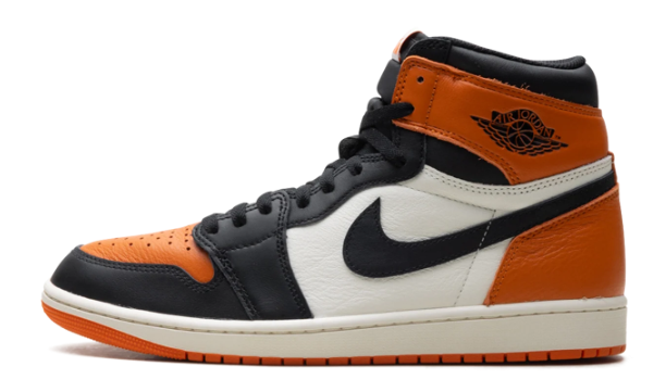 Air Jordan 1 High OG 'Shattered Backboard' Sneakers – Starfish / Black / Sail