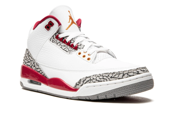 Air Jordan 3 'Cardinal' – White / Cardinal Red / Light Curry | CT8532-126