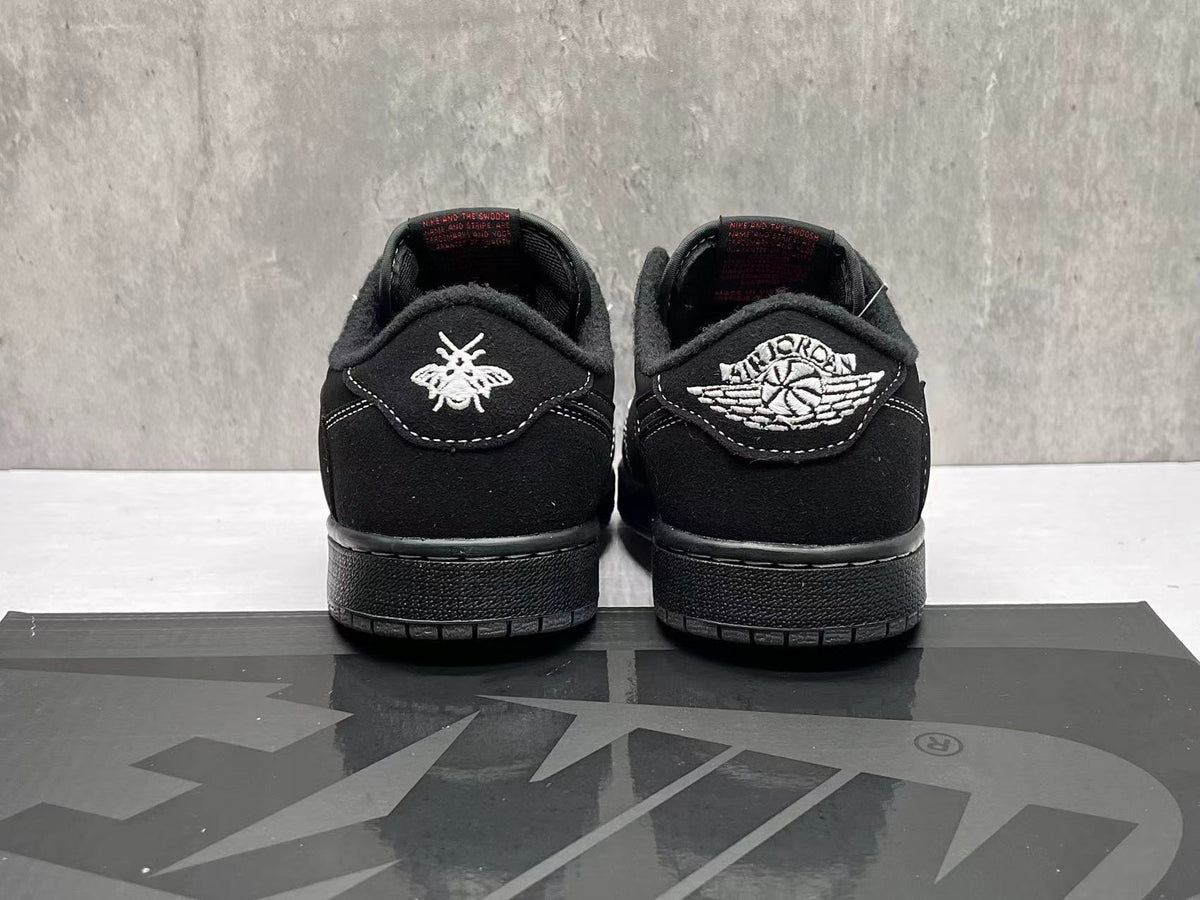 Air Jordan 1 Low x Travis Scott "Black Phantom" Reverse Swoosh