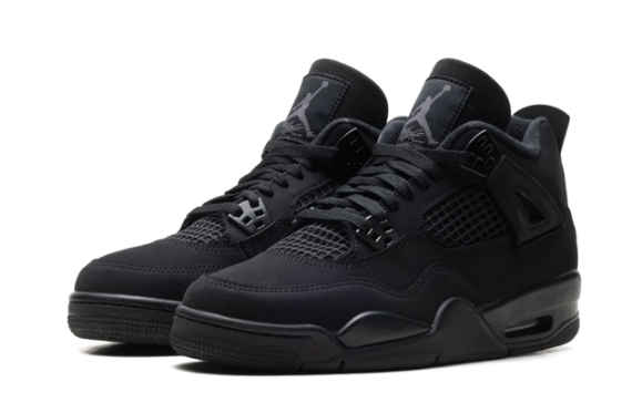 Air Jordan 4 Retro GS 'Black Cat' (2025) – Black