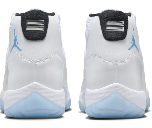 Air Jordan 11 Retro 'Legend Blue' (Columbia) (2024) – White / Legend Blue / Black