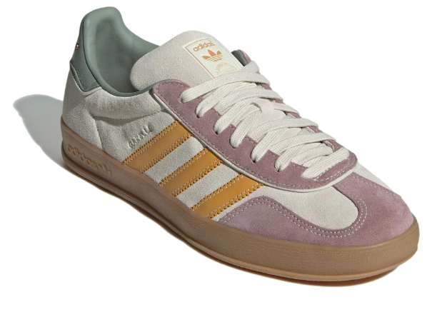 adidas Gazelle Indoor Sneakers – Beige Palm