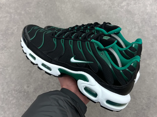 Nike Air Max Plus TN “Black Malachite” (2023) – Black / Green / White